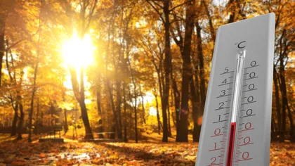 Temperaturi ciudate în septembrie şi octombrie. Prognoza meteo pentru următoarele săptămâni, unde va fi cel mai cald