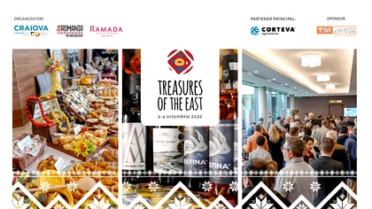 Festivalul care aduce Europa de Est la masă, la Craiova. Treasures of the East revine cu vinuri, brânzeturi, bere și un brunch românesc