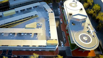 Dubai construiește aeroportul viitorului fără piste: primul vertiport comercial pentru taxiuri electrice zburătoare a primit undă verde