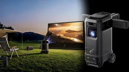 Proiectorul futurist care a strâns 8 milioane de dolari pe Kickstarter. Anker Nebula X1 Pro îți aduce cinematograful cu sistem audio 7.1.4 Dolby Atmos oriunde, oricând, fără fire