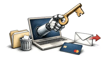 Agentul AI cu prea multe permisiuni: cine răspunde când asistentul digital șterge, cumpără sau trimite informații?