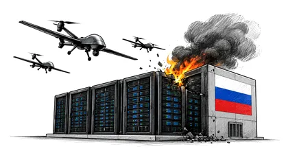 Ucraina schimbă regulile războiului cu Rusia și atacă inteligența artificială. Cel mai mare centru de date al lui Putin, lovit de drone