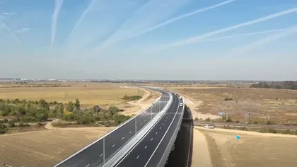 O nouă bucată din Autostrada Bucureștiului, aproape gata. Când se deschide circulația între Glina și Afumați