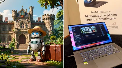 EXPERIENȚĂ Am testat laptopurile ASUS ProArt care folosesc inteligență artificială fără să depindă de cloud. De ce ar putea fi mai importante decât par la prima vedere