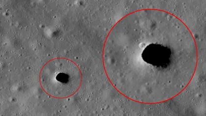 NASA trimite un robot să investigheze o gaură misterioasă de pe Lună. Sub suprafață s-ar putea ascunde un adăpost natural pentru viitorii astronauți
