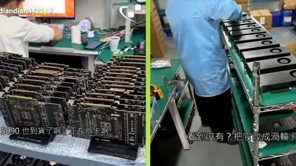 Mii de plăci video Nvidia RTX 5090, dezmembrate în fabrici din China pentru inteligența artificială. Gamerii rămân fără ele, iar prețurile explodează până la 10.000 de dolari