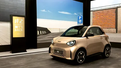 Smart Fortwo renaște după trei ani de absență. Noul Smart #2 costă 19.990 de euro și are autonomie de peste două ori mai mare