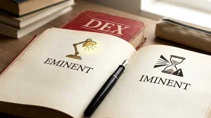 „Eminent” sau „iminent”? Diferența dintre cele două cuvinte pe care mulți români le confundă