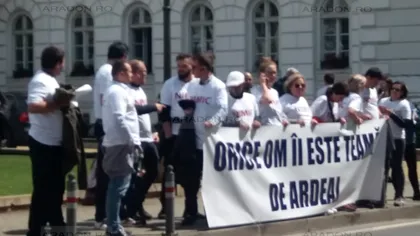 Viorica Dăncilă, primită cu huiduieli și la Arad: 