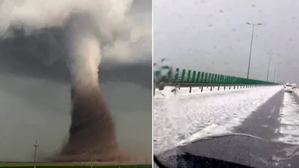 Explicația pentru fenomenele meteo extreme precum tornada de la Călărași și gheața de pe A4