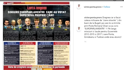 Gafă monumentală, în ziarele de campanie ale PSD! Ce se spune despre ”europarlamentrii” opoziției
