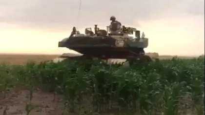 Blindatele armatei americane au distrus terenurile agricole din Ialomița: cum comentează Ministerul Apărării exercițiul militar ratat