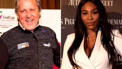 Ilie Năstase recidivează. A jignit-o din nou pe Serena Williams: ”A slăbit, trebuie să o ridice cu macaraua!”