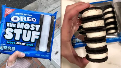 Biscuiții Oreo cu ”cea mai multă cremă” există și îți satisfac toate fanteziile