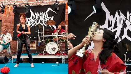 Cel mai ciudat campionat din lume combină împletitul cu muzica rock: despre ce este vorba