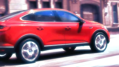 Imagini cu un nou prototip ce ar putea fi SUV-ul coupe Dacia. Așa a fost surprins, în România