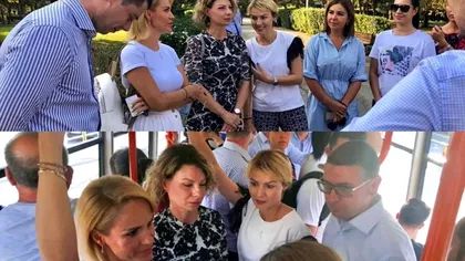 Gabriela Firea, excursie cu STB prin Capitală. Ce se schimbă pe linia tramvaiului 41