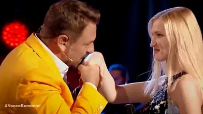 Iulia Glăvan s-a îndrăgostit iremediabil de Horia Brenciu. Scene de iubire la Vocea României: 