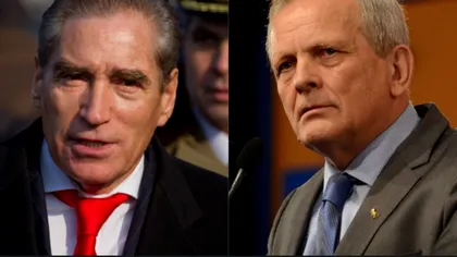 Theodor Stolojan și Petre Roman, surprinși în plină stradă. Ce fac cei doi, după ce au ieșit din viața politică