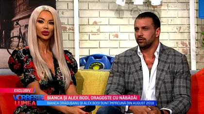Imagini emoționante. Bianca Drăgușanu l-a făcut pe Alex Bodi să plângă. Ce s-a întâmplat înainte de divorț