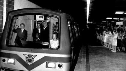 Cum au rămas bucureștenii fără scări rulante la metrou, din cauza lui Nicolae Ceaușescu. Gafă de proporții