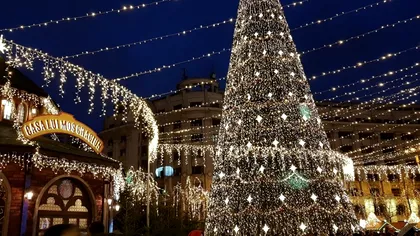 Când se aprind, în Capitală, luminițele de Crăciun. Schimbare majoră față de anul trecut