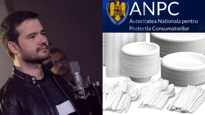 Reacția ANPC, după ce Laurențiu Duță a fost la un pas de moarte din cauza tacâmurilor de unică folosință
