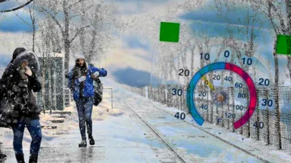 Prognoza meteo, sâmbătă, 14 decembrie. Sunt așteptate ninsori