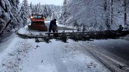 Alertă ANM! Cod galben în România. 3 zile de ninsoi și viscol puternic