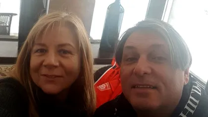 Primele imagini cu Viviana, de la înmormântarea lui Cornel Galeș. Fosta iubită este transfigurată de durere