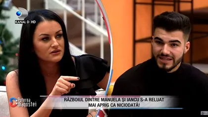 Război în casa Puterea Dragostei! Iancu, la cuțite cu Manuela. Ce au acum de împărțit