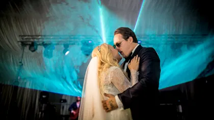 What's Up și Simina au avut o nuntă ca-n povești. Andra și Cătălin Măruță le-au fost nași