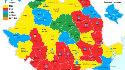 Sondaje pentru primăria Capitalei: Cum stau PNL, PSD și USR la procente