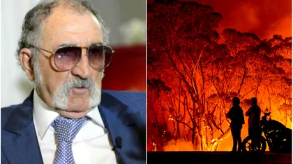 Ce sumă a donat Ion Țiriac pentru Australia. Oamenii au crezut că nu văd bine