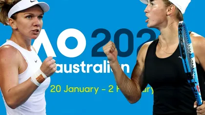 La ce oră și în ce zi se va juca meciul dintre Simona Halep și Yulia Putintseva, la Australian Open