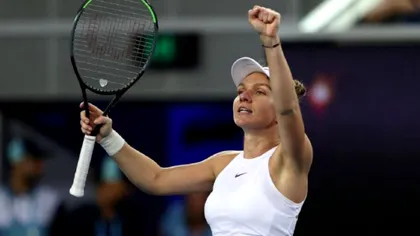 Reacția Simonei Halep după calificarea în turul 3 la Australian Open: 