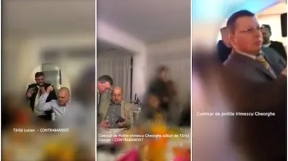 Scene șocante la Suceava! Cum au petrecut șefii din Poliție și infractorii pe manele, cot la cot