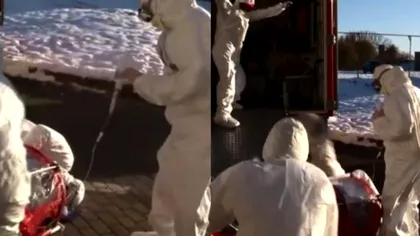 Pacientă suspectă de coronavirus, la Suceava. Amubulanțierii au scăpat-o de pe targă. Reacția ISU