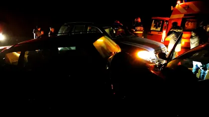 Accident în plină noapte, după ce au intrat în vigoare restricțiile de circulație. Cine sunt șoferii