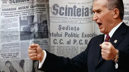 Ceaușescu și ultimul dezastru în România. Ziarul Scânteia: 