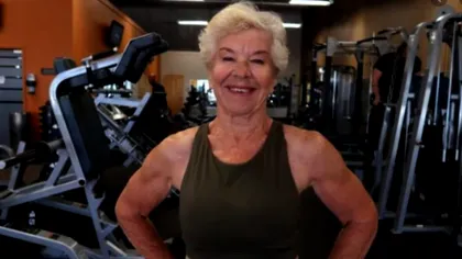 Avea 70 de ani și multe boli, dar a decis să își schimbe radical viața. Ce a făcut femeia din imagine