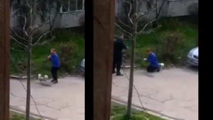 Abuzuri în temeiul ordonanțelor militare. Drobeta Turnu Severin: o femeie s-a pus în genunchi în fața polițiștilor VIDEO