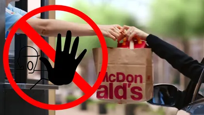 5.000 de lei amendă pentru că a mers la Mc Drive. Polițiștii nu s-au lăsat înduplecați de acest șofer