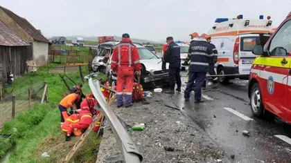 Accident grav pe DN1! O persoană a decedat, iar alte două sunt rănite.Traficul este restricționat