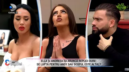 Puterea Dragostei: Schimb dur de replici între Ella și Andreea! Andy este mărul discordiei