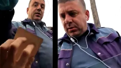 Scandal în plină stradă. Ce s-a întâmplat la Câmpulung Muscel între un șofer și un polițist care i-a cerut actele