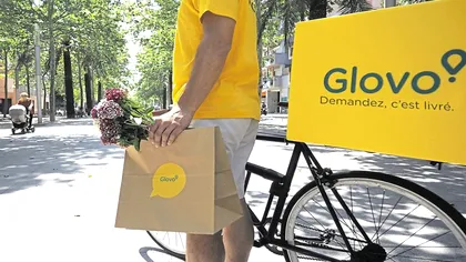 Câți bani a câștigat un curier de la Glovo într-o săptămâna de livrat mâncare pe timp de carantină în București