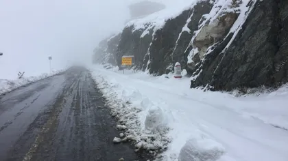Imagini incredibile din România! Zăpadă de doi metri, aproape de 1 iunie