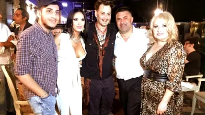 Cum s-au împrietenit, de fapt, Clejanii cu Johnny Depp. Imagini fabuloase