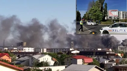 Avertizare RO-ALERT: Incendiu puternic pe Bulevardul Metalurgiei din Capitală. Ce se întâmplă acum la fața locului